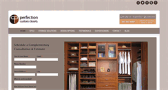 Desktop Screenshot of aperfectcloset.com